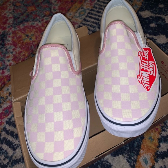 checkered vans different colors
